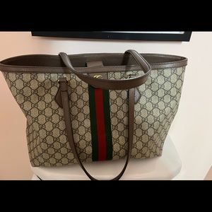 GUCCI- GG Ophidia Medium Tote Bag